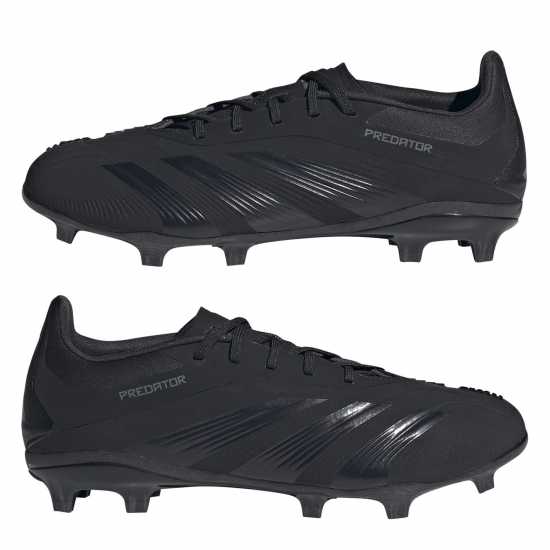 Детски футболни бутонки Adidas Predator 24 Elite Children Firm Ground Football Boots Черно/Сиво Adidas Predator 24 Elite Children Firm Ground Football Boots Черно/Сиво Детски футболни бутонки