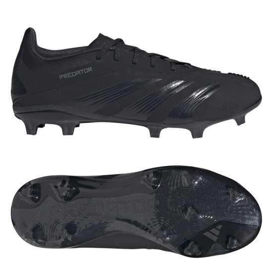 Детски футболни бутонки Adidas Predator 24 Elite Children Firm Ground Football Boots Черно/Сиво Adidas Predator 24 Elite Children Firm Ground Football Boots Черно/Сиво Детски футболни бутонки