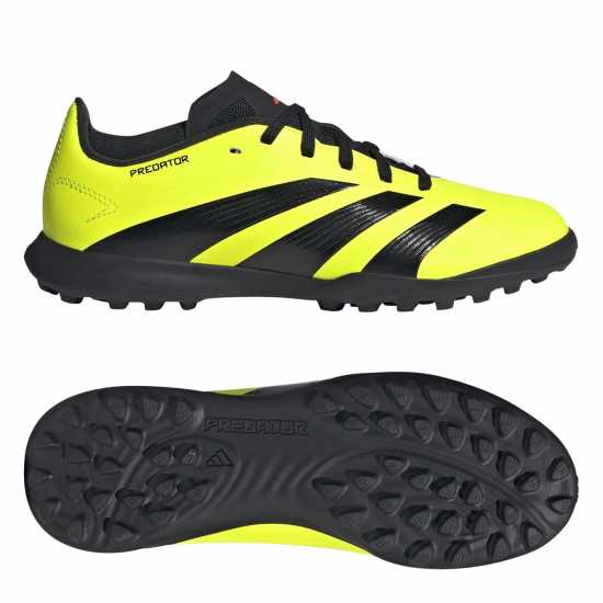 Детски футболни бутонки adidas Predator 24 League Children's Astro Turf Football Boots Жълто/Черно/Червено adidas Predator 24 League Children's Astro Turf Football Boots Жълто/Черно/Червено Детски футболни бутонки