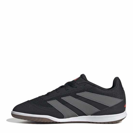 Adidas Predator League Childrens Indoor Football Boots Черно/Сиво Детски футболни бутонки