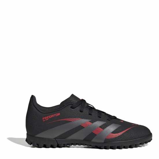 Детски футболни бутонки Adidas Predator Club Childrens Astro Turf Football Boots Черно/Сиво Adidas Predator Club Childrens Astro Turf Football Boots Черно/Сиво Детски футболни бутонки