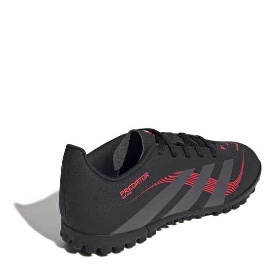 Детски футболни бутонки Adidas Predator Club Childrens Astro Turf Football Boots Черно/Сиво Adidas Predator Club Childrens Astro Turf Football Boots Черно/Сиво Детски футболни бутонки