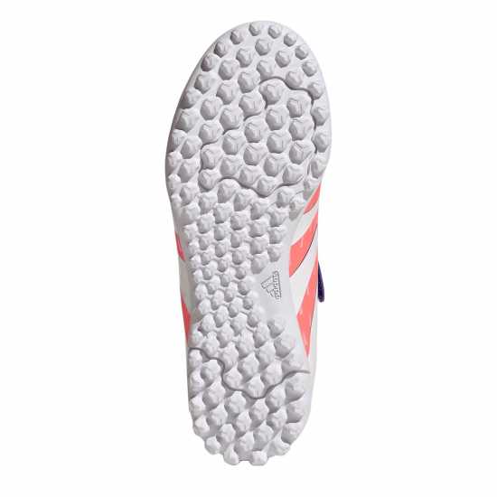 Adidas Predator Club Childrens Astro Turf Football Boots Оранжево/Бяло Adidas Predator Club Childrens Astro Turf Football Boots Оранжево/Бяло