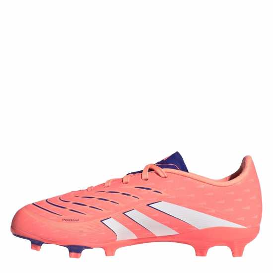 Adidas Predator League Childrens Firm Ground Football Boots Оранжево/Бяло Adidas Predator League Childrens Firm Ground Football Boots Оранжево/Бяло