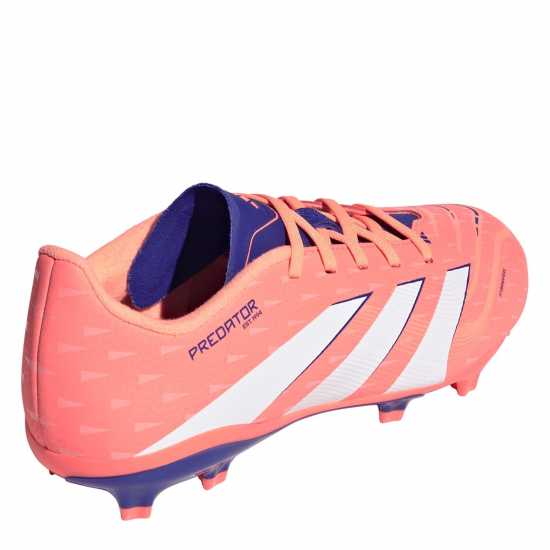 Adidas Predator League Childrens Firm Ground Football Boots Оранжево/Бяло Adidas Predator League Childrens Firm Ground Football Boots Оранжево/Бяло