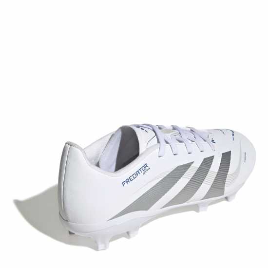 Adidas Predator League Childrens Firm Ground Football Boots Бяло/сребро Adidas Predator League Childrens Firm Ground Football Boots Бяло/сребро