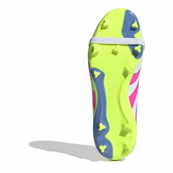 Adidas Predator League Fold-Over Tongue Childrens Firm Ground Football Boots Бяло/Розово Детски футболни бутонки