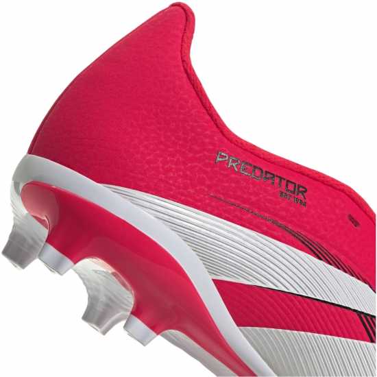 Adidas Predator League Fold-Over Tongue Childrens Firm Ground Football Boots Червено/Бяло Детски футболни бутонки
