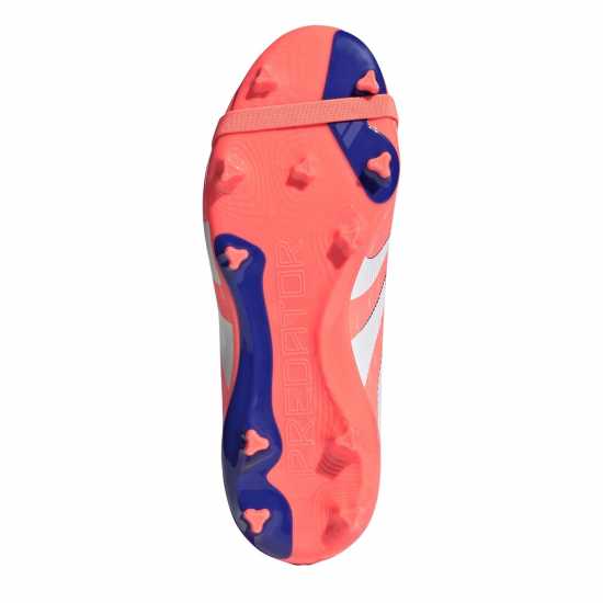 Adidas Predator League Fold-Over Tongue Childrens Firm Ground Football Boots Оранжево/Бяло Adidas Predator League Fold-Over Tongue Childrens Firm Ground Football Boots Оранжево/Бяло
