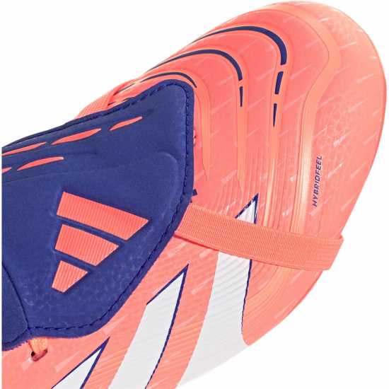 Adidas Predator League Fold-Over Tongue Childrens Firm Ground Football Boots Оранжево/Бяло Adidas Predator League Fold-Over Tongue Childrens Firm Ground Football Boots Оранжево/Бяло