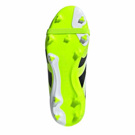 Детски футболни бутонки Adidas Predator League Fold-Over Tongue Childrens Firm Ground Football Boots White/Blk/Lemon Adidas Predator League Fold-Over Tongue Childrens Firm Ground Football Boots White/Blk/Lemon Детски футболни бутонки