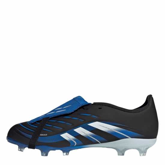 adidas Predator League Fold-Over Tongue Childrens Firm Ground Football Boots Черно/Синьо Adidas Predator League Fold-Over Tongue Childrens Firm Ground Football Boots Черно/Синьо