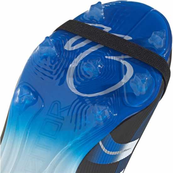 adidas Predator League Fold-Over Tongue Childrens Firm Ground Football Boots Черно/Синьо Adidas Predator League Fold-Over Tongue Childrens Firm Ground Football Boots Черно/Синьо