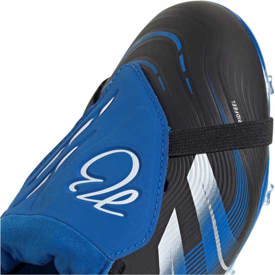 adidas Predator League Fold-Over Tongue Childrens Firm Ground Football Boots Черно/Синьо Adidas Predator League Fold-Over Tongue Childrens Firm Ground Football Boots Черно/Синьо