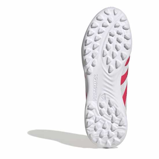 Adidas Predator Childrens Astro Turf Football Boots Червено/Бяло Детски футболни бутонки