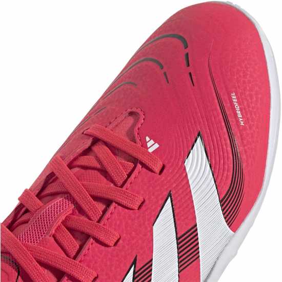 Adidas Predator Childrens Astro Turf Football Boots Червено/Бяло Детски футболни бутонки