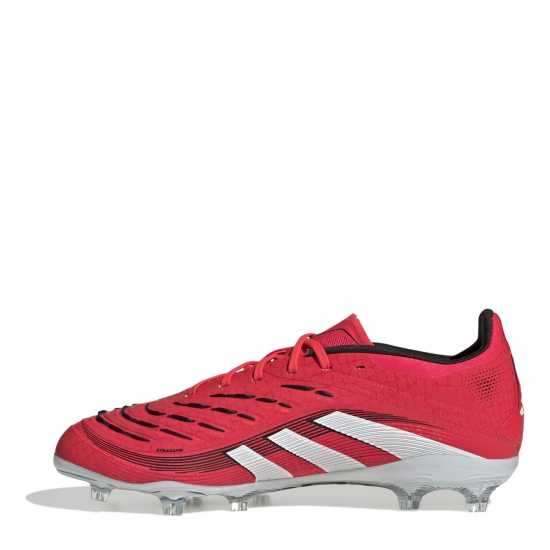 Детски футболни бутонки Adidas Predator Elite Childrens Firm Ground Football Boots Червено/Бяло Adidas Predator Elite Childrens Firm Ground Football Boots Червено/Бяло Детски футболни бутонки