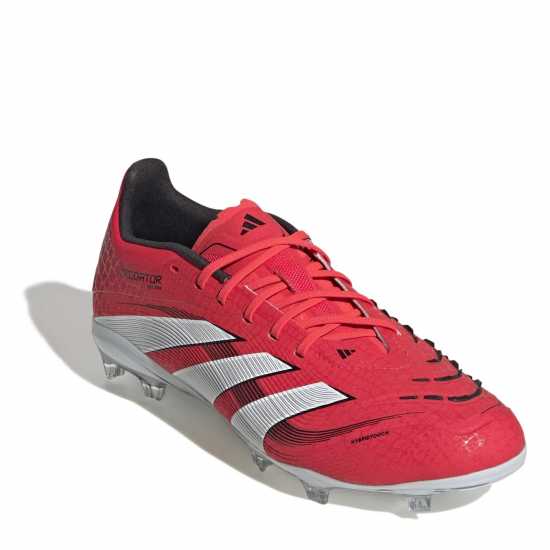 Детски футболни бутонки Adidas Predator Elite Childrens Firm Ground Football Boots Червено/Бяло Adidas Predator Elite Childrens Firm Ground Football Boots Червено/Бяло Детски футболни бутонки