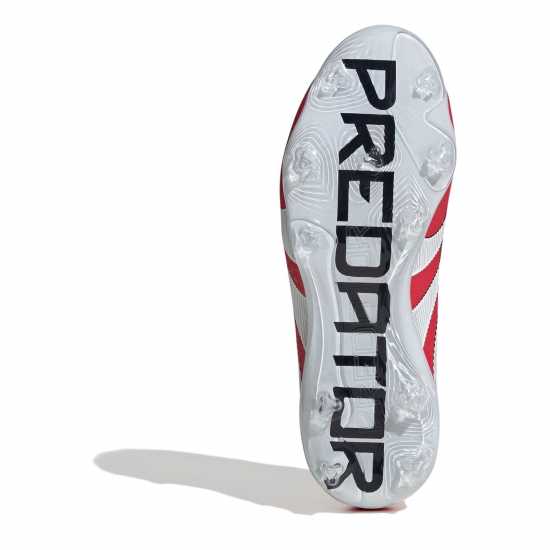 Детски футболни бутонки Adidas Predator Elite Childrens Firm Ground Football Boots Червено/Бяло Adidas Predator Elite Childrens Firm Ground Football Boots Червено/Бяло Детски футболни бутонки