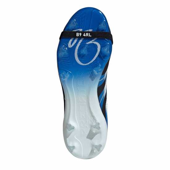 Adidas Predator Elite Fold-Over Tongue Childrens Firm Ground Football Boots Черно/Синьо 