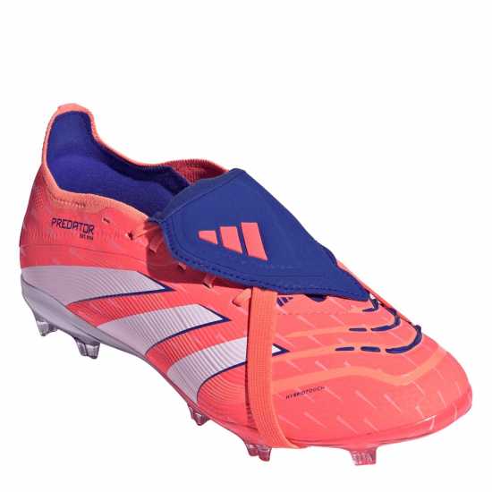 Adidas Predator Elite Fold-Over Tongue Childrens Firm Ground Football Boots Оранжево/Бяло 