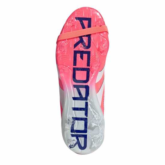 Adidas Predator Elite Fold-Over Tongue Childrens Firm Ground Football Boots Оранжево/Бяло 