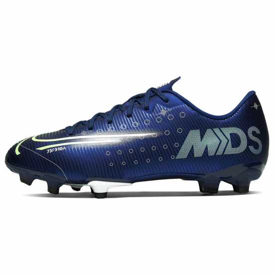 Nike Mercurial Vapor 15 Academy Firm Ground Football Boots Childrens Blue/Pink/White Футболни стоножки