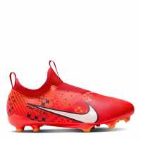 Nike Mercurial Vapor Academy Childrens Fg Football Boots Crimson/Ivory 