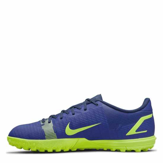 Nike Детски Маратонки Изкуствена Трева Mercurial Vapor Academy Childrens Astro Turf Trainers Blue/Yellow Футболни стоножки