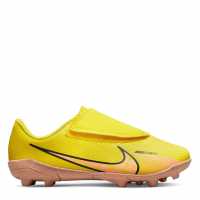 Nike Mercurial Vapor Club Childrens Fg Football Boots Yellow/Orange Футболни стоножки