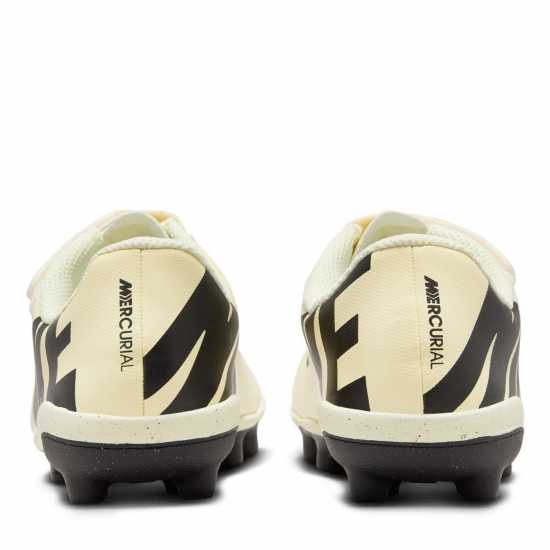 Nike Mercurial Vapor Club Childrens Firm Ground Football Boots Lemonade/Black Детски футболни бутонки