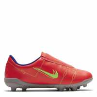 Nike Mercurial Vapor Club Childrens Fg Football Boots Crimson/Green Детски футболни бутонки