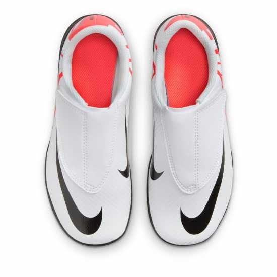 Nike Детски Маратонки Изкуствена Трева Mercurial Vapor Club Childrens Astro Turf Trainers Crimson/White Футболни стоножки