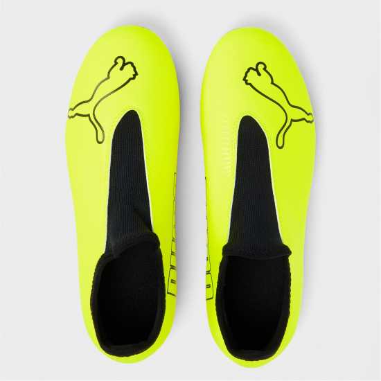 Детски футболни бутонки Puma Finesse Astro Turf Football Boots Childrens Жълто/Черно Puma Finesse Astro Turf Football Boots Childrens Жълто/Черно Детски футболни бутонки