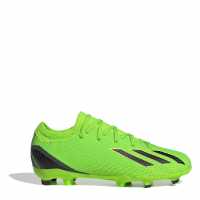 Adidas X Speedflow. 3 Childrens Fg Football Boots Green/Blk/Yell Футболни стоножки