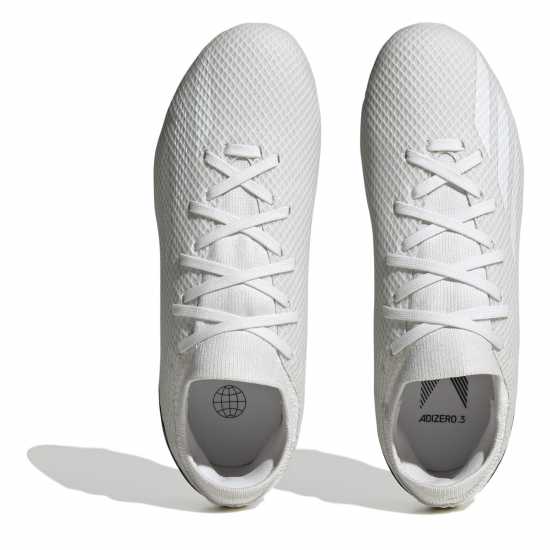 Adidas X Speedflow. 3 Childrens Fg Football Boots White/White - Футболни стоножки