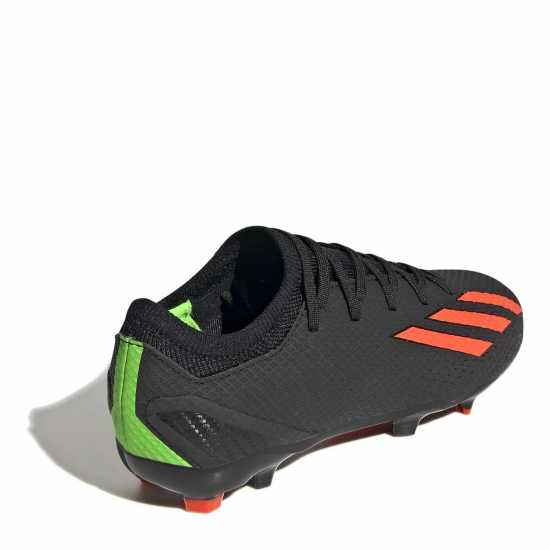 Adidas X Speedflow. 3 Childrens Fg Football Boots Black/Red/Grn Футболни стоножки