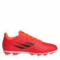 Adidas X .4 Childrens Fg Football Boots Red/SolarRed Детски футболни бутонки