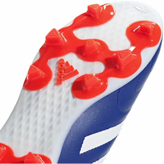 Adidas Goletto Viii Juniors Firm Ground Football Boots Син/Бял/Червен 