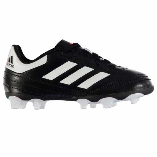 Adidas Детски Футболни Бутонки Goletto Viii Firm Ground Football Boots Kids Black/White Футболни стоножки