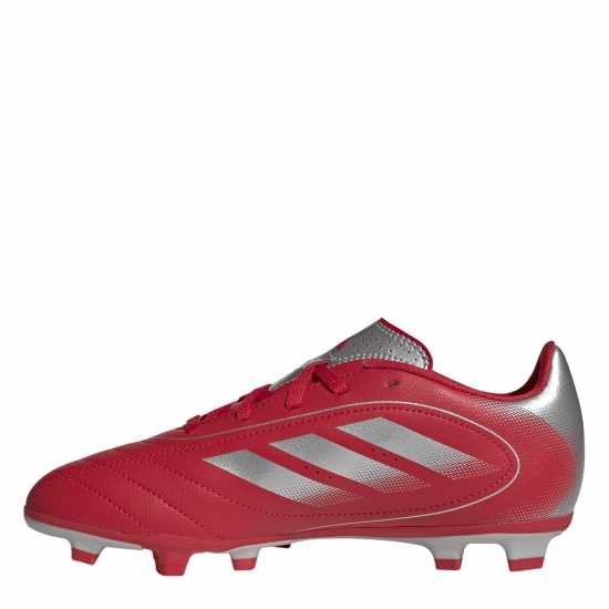 Adidas Goletto Viii Juniors Firm Ground Football Boots Red/Silver 