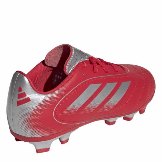 Adidas Goletto Viii Juniors Firm Ground Football Boots Red/Silver 