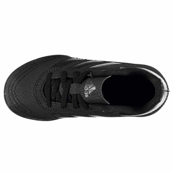 Adidas Детски Футболни Бутонки Goletto Viii Astro Turf Football Boots Kids Black/Black NB Футболни стоножки