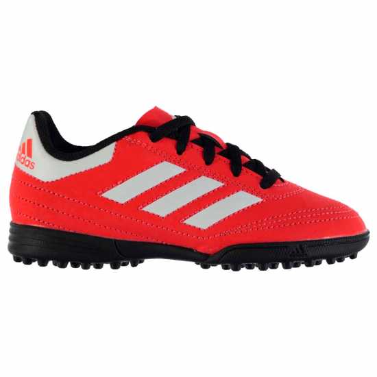 Adidas Детски Футболни Бутонки Goletto Viii Astro Turf Football Boots Kids Червено/Бяло/Черно Детски футболни бутонки