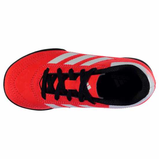 Adidas Детски Футболни Бутонки Goletto Viii Astro Turf Football Boots Kids Червено/Бяло/Черно Детски футболни бутонки