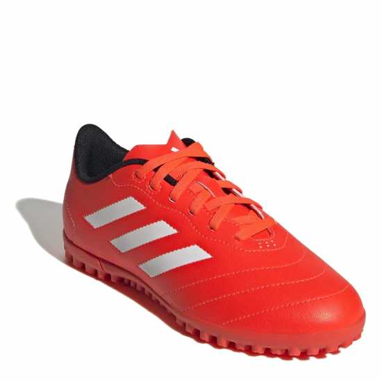 Adidas Детски Футболни Бутонки Goletto Viii Astro Turf Football Boots Kids Червено/Бяло Детски футболни бутонки