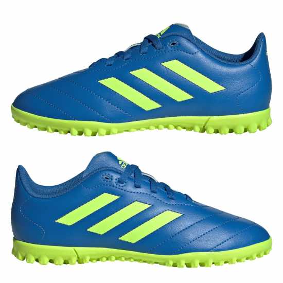Детски футболни бутонки Adidas Детски Футболни Бутонки Goletto Viii Astro Turf Football Boots Kids Син/Лимон Adidas Детски Футболни Бутонки Goletto Viii Astro Turf Football Boots Kids Син/Лимон Детски футболни бутонки