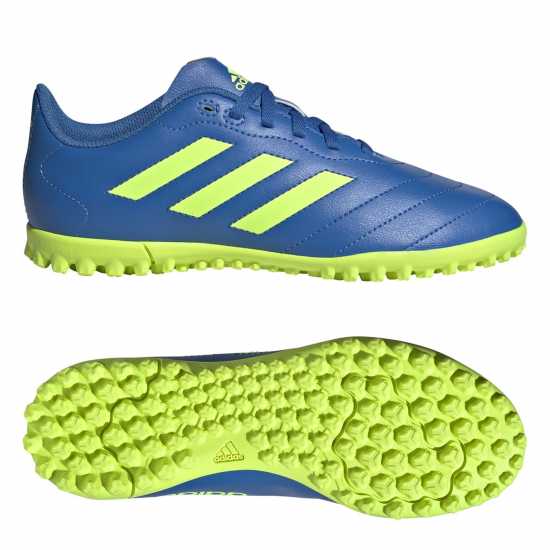 Детски футболни бутонки Adidas Детски Футболни Бутонки Goletto Viii Astro Turf Football Boots Kids Син/Лимон Adidas Детски Футболни Бутонки Goletto Viii Astro Turf Football Boots Kids Син/Лимон Детски футболни бутонки