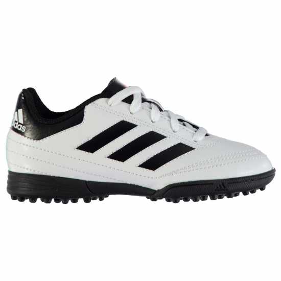 Adidas Goletto Viii Juniors Astro Turf Football Boots Бяло/Черно Детски футболни бутонки
