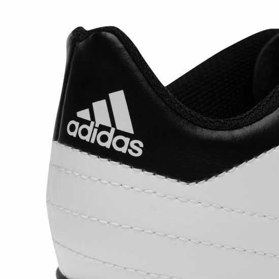 Adidas Детски Футболни Бутонки Goletto Viii Astro Turf Football Boots Kids White/Black Футболни стоножки